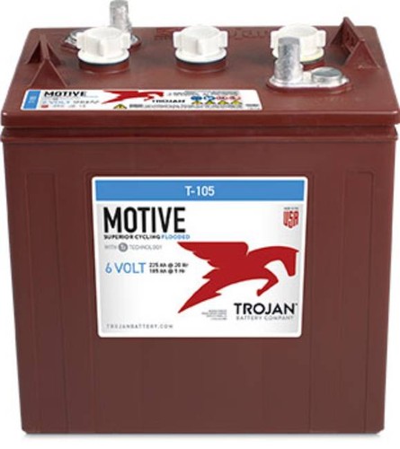 Trojan 105 225ah eapt - 6v,
