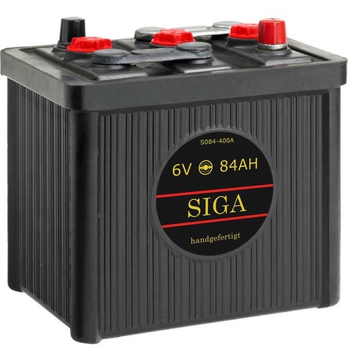 Siga 84ah oldtimer batterie - siga, 6v
